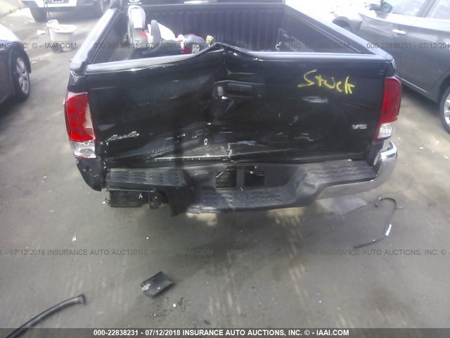 3TMDZ5BN7HM025001 - 2017 TOYOTA TACOMA DBL CAB/SR5/TRD SPORT/OR BLACK photo 6