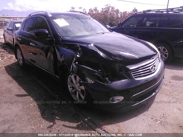 JNKAJ09E88M306690 - 2008 INFINITI EX35 JOURNEY BLACK photo 6