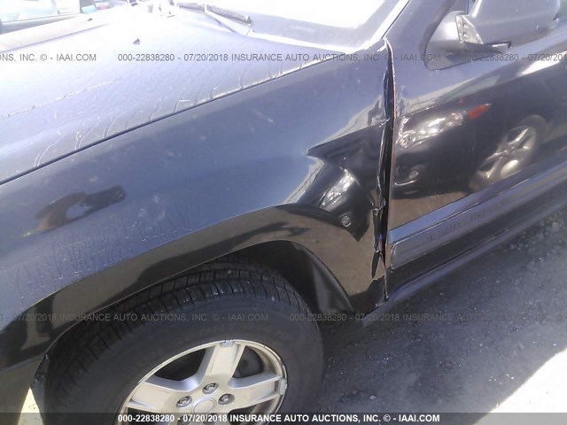 1J4GR48K05C668303 - 2005 JEEP GRAND CHEROKEE LAREDO/COLUMBIA/FREEDOM 黑色 照片 6