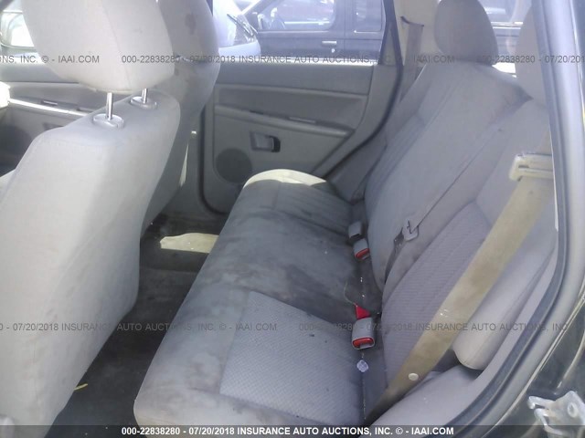 1J4GR48K05C668303 - 2005 JEEP GRAND CHEROKEE LAREDO/COLUMBIA/FREEDOM 黑色 照片 8