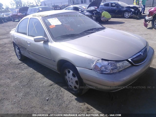 1MEFM6533YK603530 - 2000 MERCURY MYSTIQUE GS/SPORT GOLD photo 1