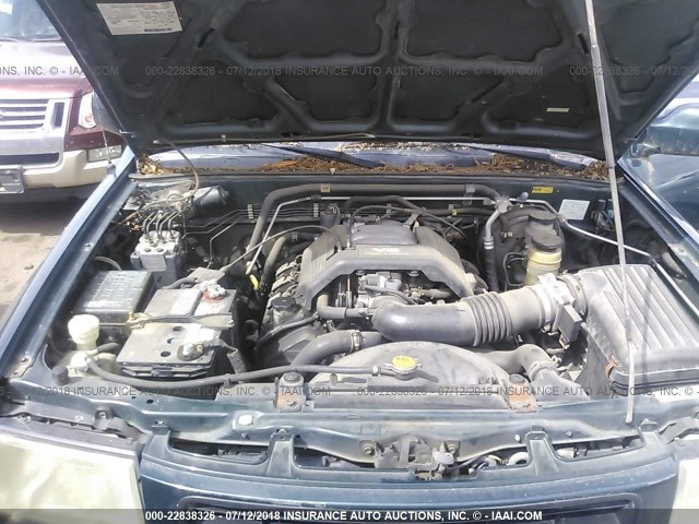 4S6CM58W9X4405142 - 1999 HONDA PASSPORT EX/LX 绿色 照片 10