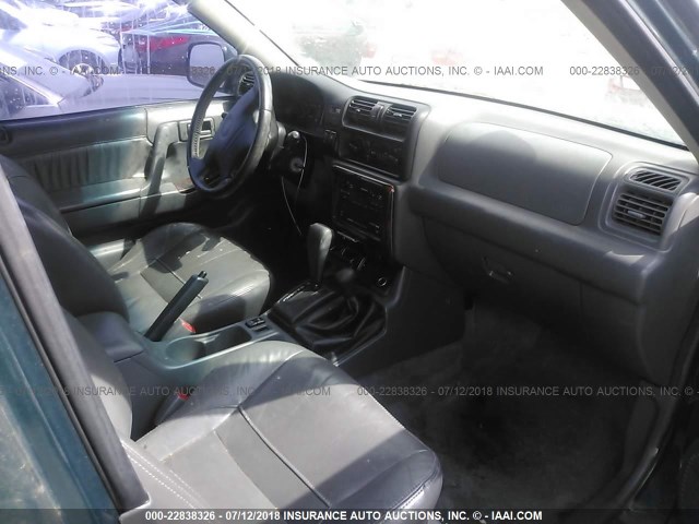 4S6CM58W9X4405142 - 1999 HONDA PASSPORT EX/LX 绿色 照片 5