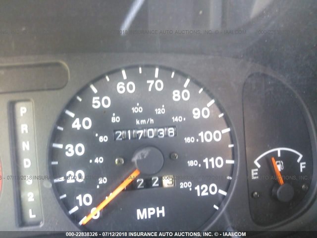 4S6CM58W9X4405142 - 1999 HONDA PASSPORT EX/LX 绿色 照片 7