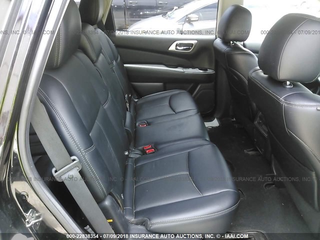 5N1AR2MN7EC727455 - 2014 NISSAN PATHFINDER S/SV/SL/PLATINUM 黑色 照片 8