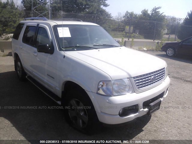 1FMDU75K74ZA05332 - 2004 FORD EXPLORER LIMITED WHITE photo 1