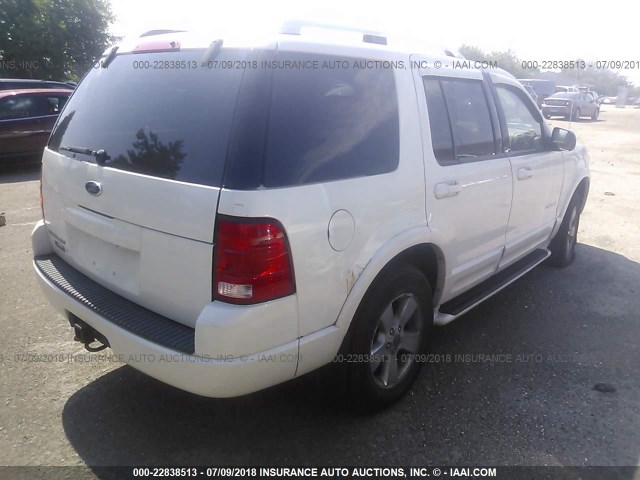 1FMDU75K74ZA05332 - 2004 FORD EXPLORER LIMITED 白色 照片 4