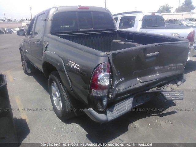 3TMJU62N09M082908 - 2009 TOYOTA TACOMA DOUBLE CAB PRERUNNER GOLD photo 3