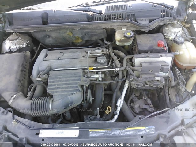 1G8AJ52F83Z100213 - 2003 SATURN ION LEVEL 2 BLACK photo 10