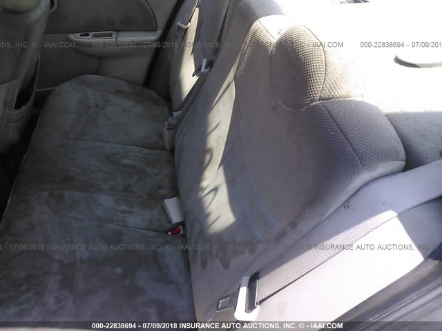 1G8AJ52F83Z100213 - 2003 SATURN ION LEVEL 2 BLACK photo 8