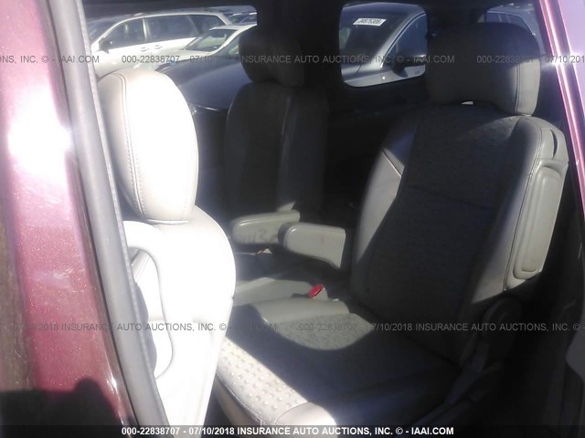 1GNDX33L76D214321 - 2006 CHEVROLET UPLANDER LT BURGUNDY photo 8