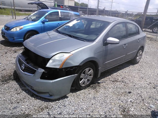 3N1AB6AP7AL624494 - 2010 NISSAN SENTRA 2.0/2.0S/SR/2.0SL GRAY photo 2