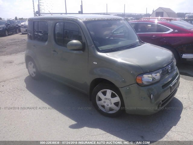 JN8AZ28R69T124637 - 2009 NISSAN CUBE S/SL GREEN photo 1