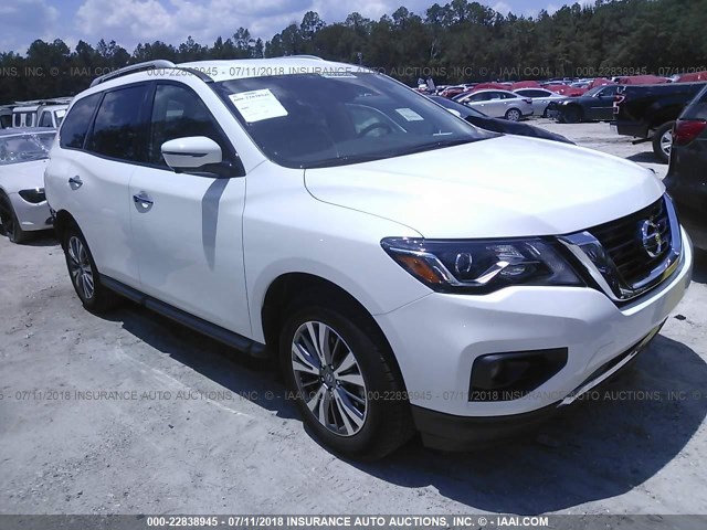 5N1DR2MN7JC635575 - 2018 NISSAN PATHFINDER S/SV/SL/PLATINUM 白色 照片 1