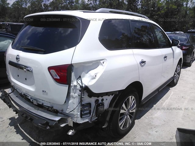 5N1DR2MN7JC635575 - 2018 NISSAN PATHFINDER S/SV/SL/PLATINUM 白色 照片 4