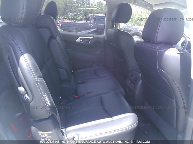 5N1DR2MN7JC635575 - 2018 NISSAN PATHFINDER S/SV/SL/PLATINUM 白色 照片 8