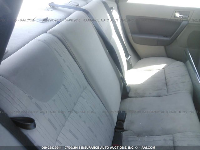 1FAHP35N08W182267 - 2008 FORD FOCUS SE/SEL/SES GRAY photo 8