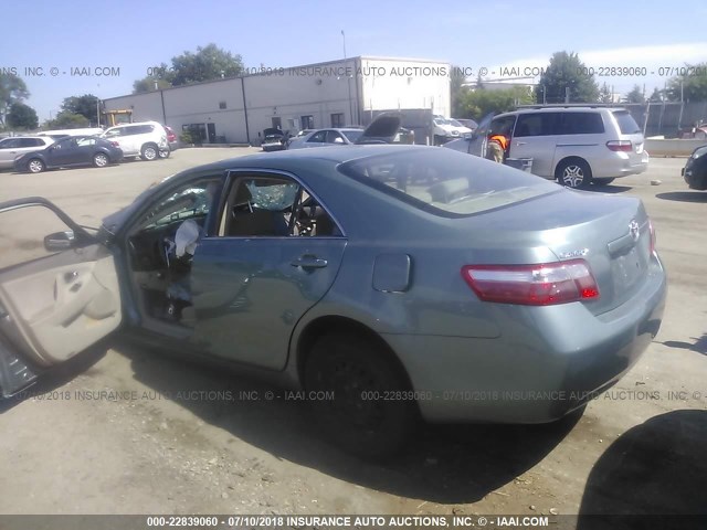 4T4BE46K59R092210 - 2009 TOYOTA CAMRY SE/LE/XLE GREEN photo 3