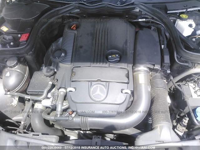 WDDGF4HB2EA964780 - 2014 MERCEDES-BENZ C 250 BLACK photo 10