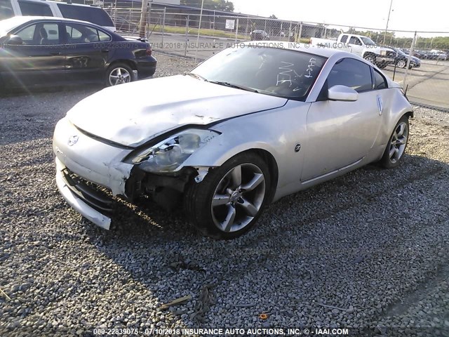 JN1BZ34D97M503108 - 2007 NISSAN 350Z COUPE SILVER photo 2