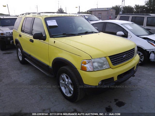 1FMZU63K53UA27621 - 2003 FORD EXPLORER XLT/XLT SPORT/NBX 黄色 照片 1