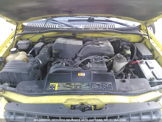 1FMZU63K53UA27621 - 2003 FORD EXPLORER XLT/XLT SPORT/NBX 黄色 照片 10