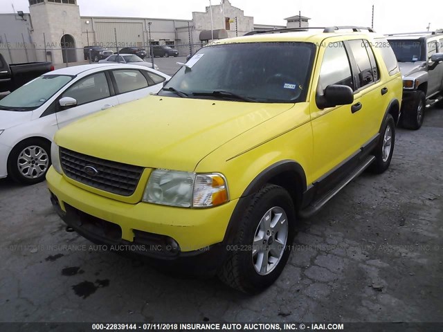 1FMZU63K53UA27621 - 2003 FORD EXPLORER XLT/XLT SPORT/NBX 黄色 照片 2