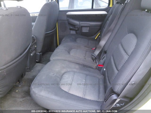 1FMZU63K53UA27621 - 2003 FORD EXPLORER XLT/XLT SPORT/NBX 黄色 照片 8