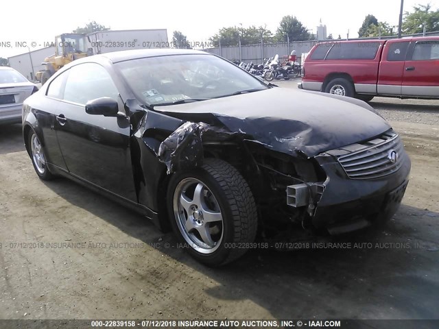 JNKCV54E54M809556 - 2004 INFINITI G35 BLACK photo 1