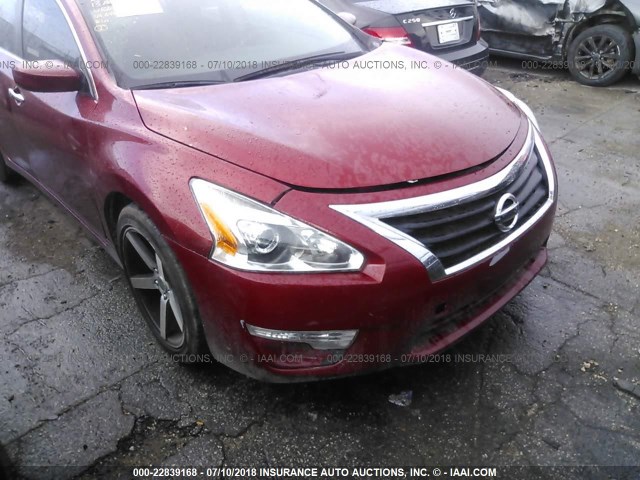 1N4AL3AP0DC279050 - 2013 NISSAN ALTIMA 2.5/S/SV/SL RED photo 6