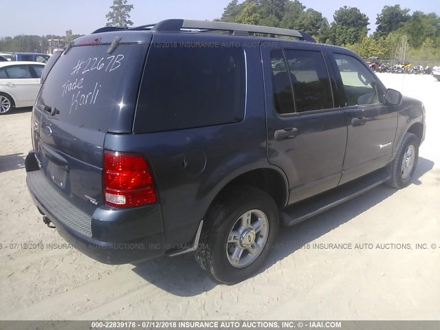1FMZU63E35ZA02104 - 2005 FORD EXPLORER XLT/XLT SPORT/NBX 蓝色 照片 4