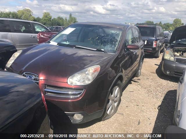 4S4WX83C564401163 - 2006 SUBARU B9 TRIBECA 3.0 H6/3.0 H6 LIMITED BURGUNDY photo 2