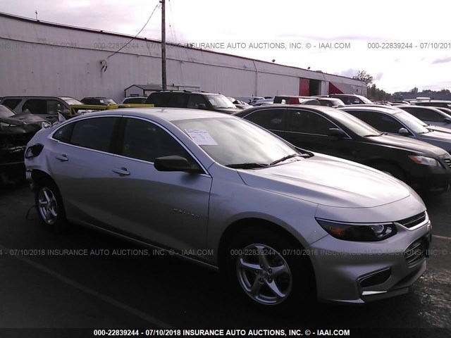 1G1ZB5ST3HF248881 - 2017 CHEVROLET MALIBU LS Boz foto 1
