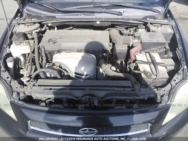 JTKDE177950051282 - 2005 TOYOTA SCION TC 黑色 照片 10