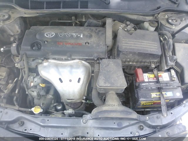 4T1BE46K29U802996 - 2009 TOYOTA CAMRY SE/LE/XLE GRAY photo 10