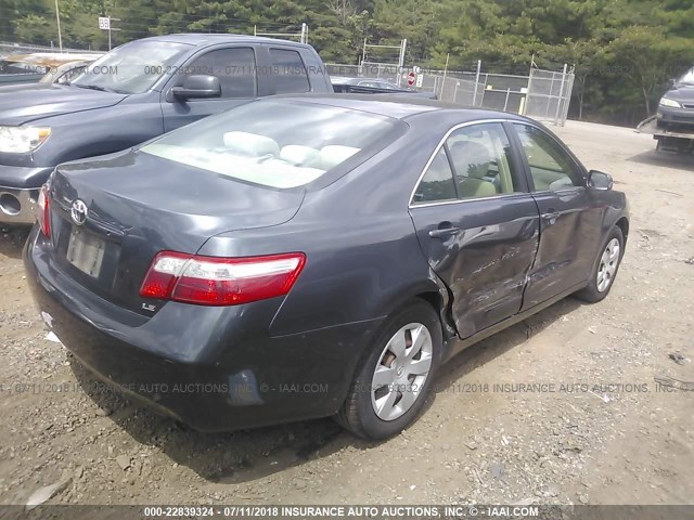 4T1BE46K29U802996 - 2009 TOYOTA CAMRY SE/LE/XLE GRAY photo 4