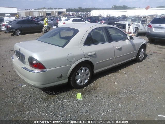 1LNHM86S14Y626528 - 2004 LINCOLN LS 白色 照片 4