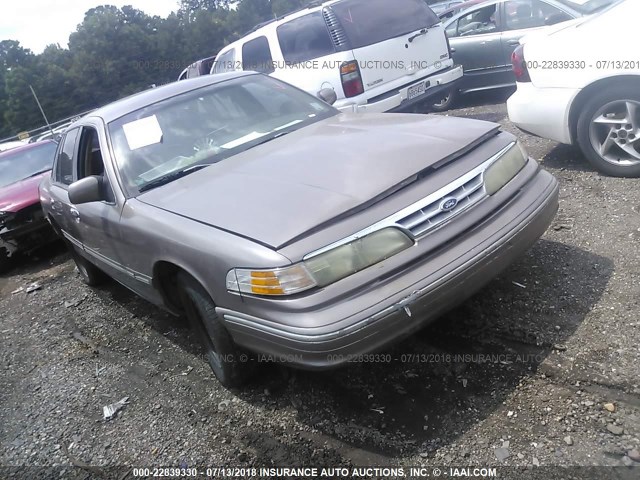 2FALP73W5SX132621 - 1995 FORD CROWN VICTORIA  BROWN photo 1