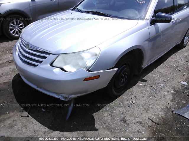 1C3LC46B49N514488 - 2009 CHRYSLER SEBRING LX SILVER photo 6