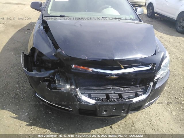 1G1ZG57B39F153367 - 2009 CHEVROLET MALIBU LS BLACK photo 6