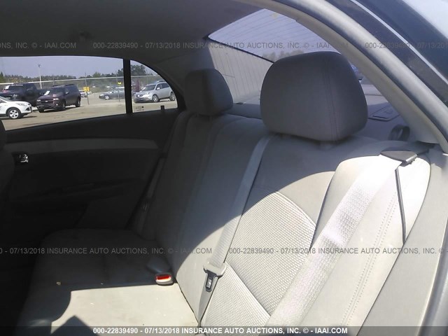 1G1ZG57B39F153367 - 2009 CHEVROLET MALIBU LS BLACK photo 8