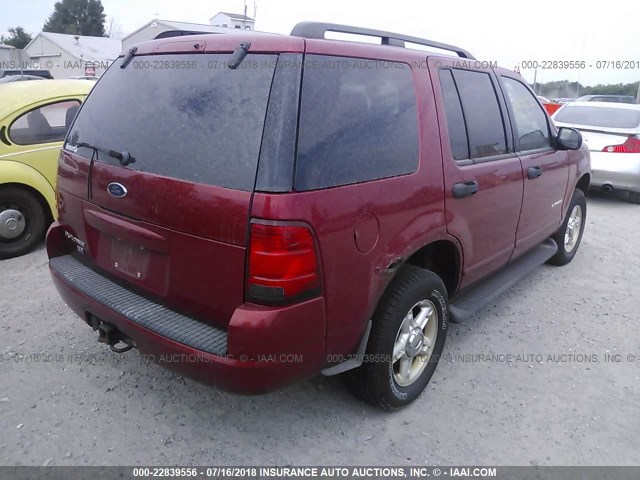 1FMZU73K04UB06234 - 2004 FORD EXPLORER XLT/XLT SPORT/NBX 栗色 照片 4