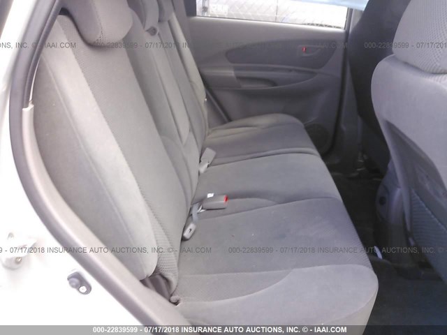 KM8JN72D08U866246 - 2008 HYUNDAI TUCSON SE/LIMITED SILVER photo 8