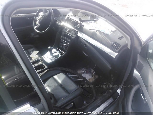 WAUAF78E87A122179 - 2007 AUDI A4 2/TURBO GRAY photo 5