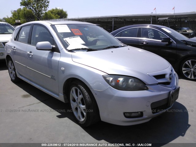 JM1BK143271729800 - 2007 MAZDA 3 HATCHBACK GRAY photo 1