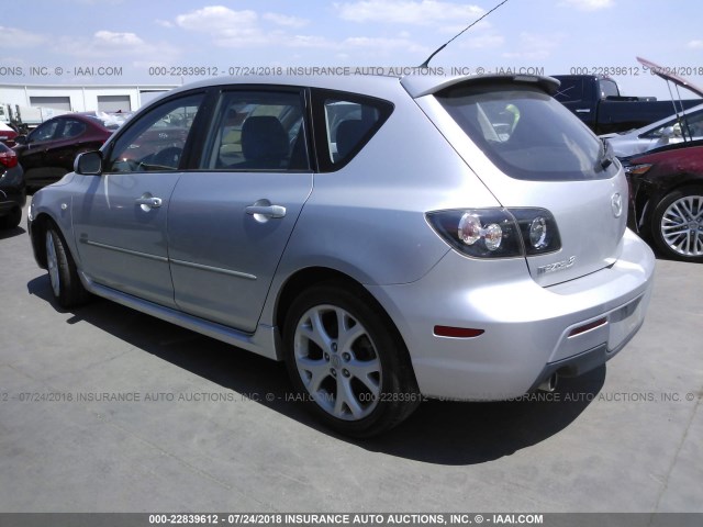 JM1BK143271729800 - 2007 MAZDA 3 HATCHBACK GRAY photo 3