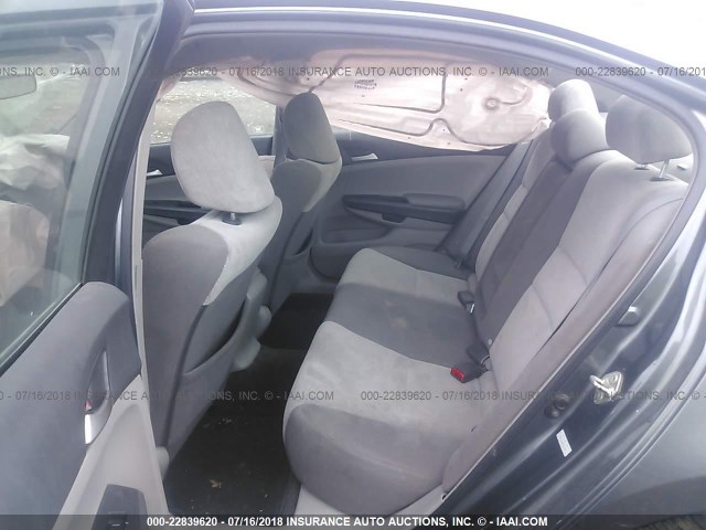 1HGCP26498A093882 - 2008 HONDA ACCORD LXP GRAY photo 8