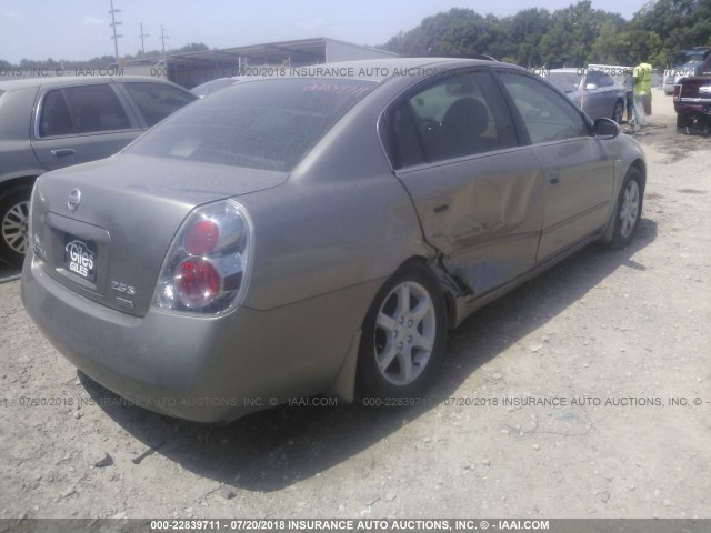 1N4AL11D66C247510 - 2006 NISSAN ALTIMA S/SL Champagne photo 4