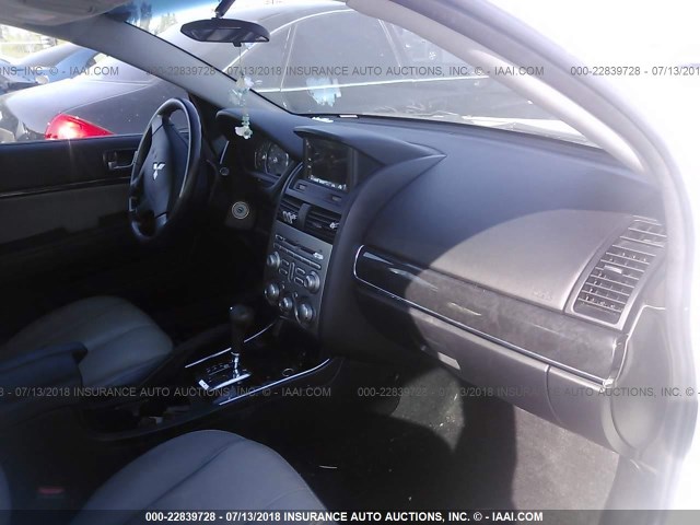 4A32B3FF0AE004857 - 2010 MITSUBISHI GALANT ES/SE WHITE photo 5