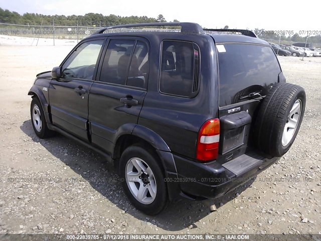 JS3TE62V334101123 - 2003 SUZUKI GRAND VITARA JLS/LIMITED BLACK photo 3